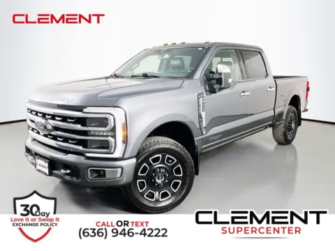 Gray 2024 Ford F-250SD Platinum for sale in St. Charles, MO