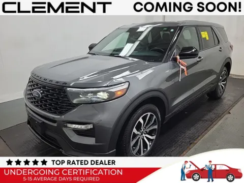 Gray 2022 Ford Explorer ST-Line for sale in St. Charles, MO