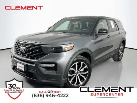 Gray 2022 Ford Explorer ST-Line for sale in St. Charles, MO