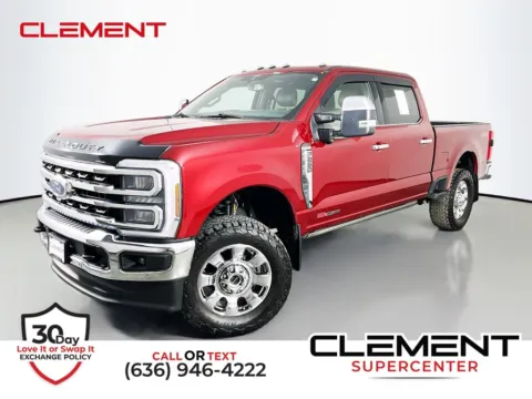 Red 2025 Ford F-250SD King Ranch for sale in St. Charles, MO