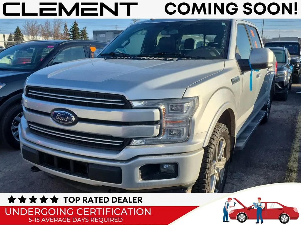Silver 2019 Ford F-150 Lariat for sale in St. Charles, MO