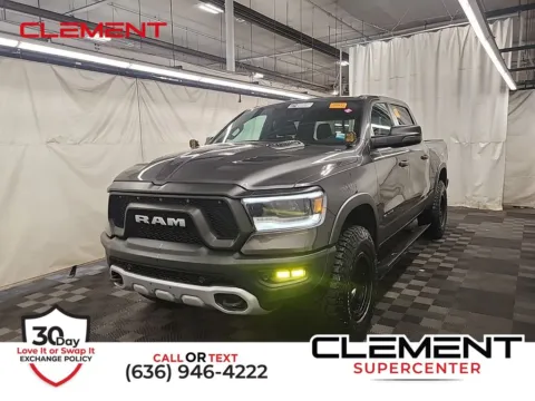 Gray 2022 Ram 1500 Rebel for sale in St. Charles, MO