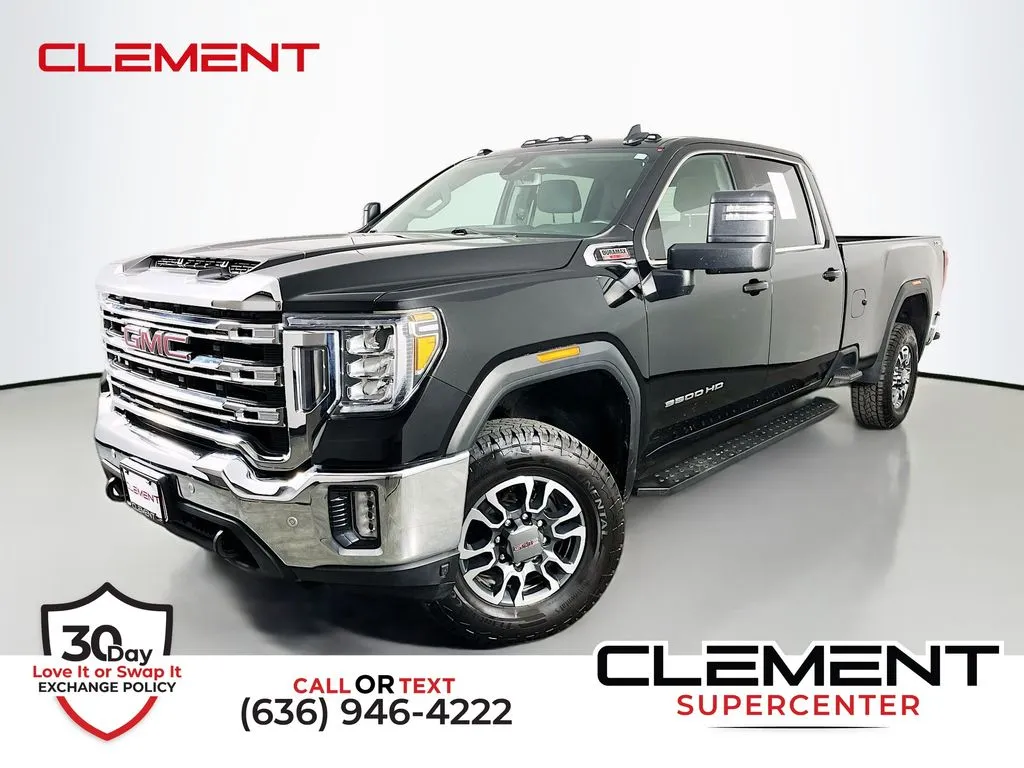 Black 2023 GMC Sierra 3500HD SLE for sale in St. Charles, MO