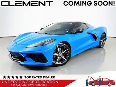 Blue 2021 Chevrolet Corvette Stingray for sale in St. Charles, MO