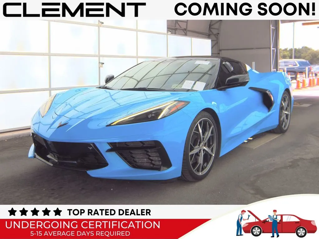 Blue 2021 Chevrolet Corvette Stingray for sale in St. Charles, MO