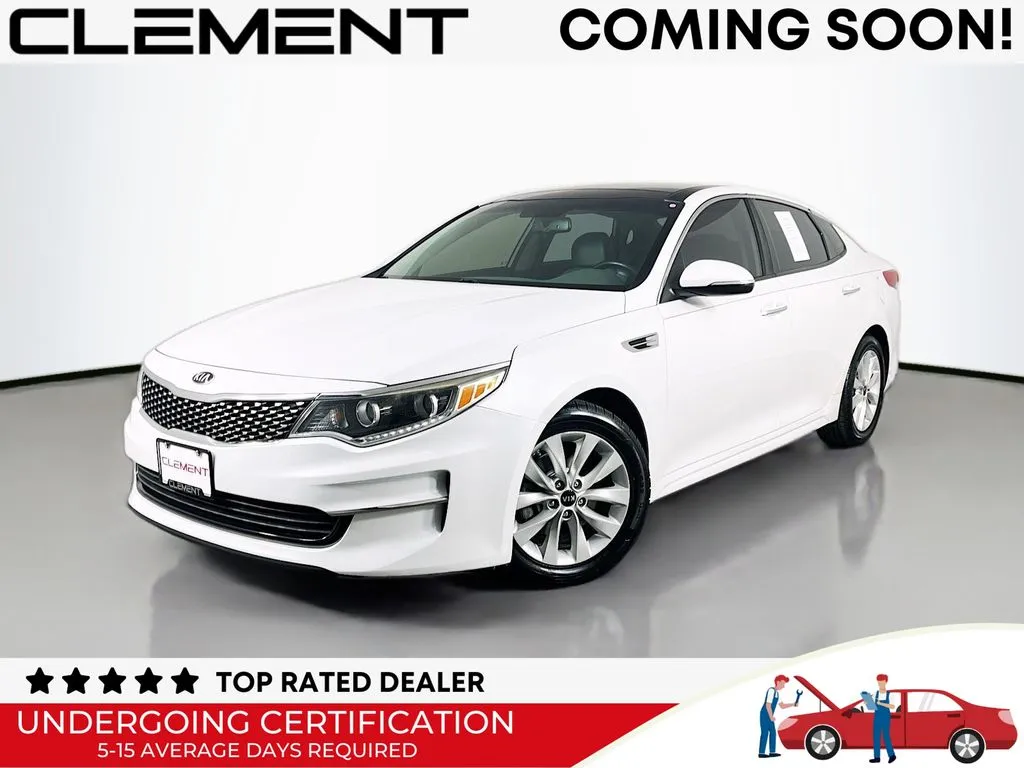 White 2016 Kia Optima EX for sale in St. Charles, MO