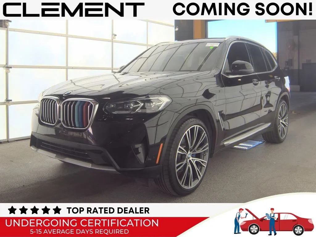Black 2022 BMW X3 sDrive30i for sale in St. Charles, MO