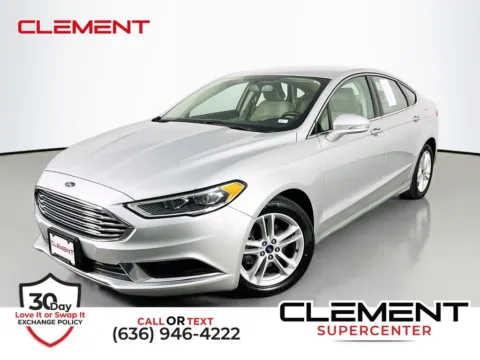 Silver 2018 Ford Fusion SE for sale in St. Charles, MO