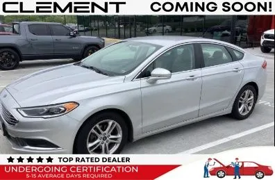 Silver 2018 Ford Fusion SE for sale in St. Charles, MO