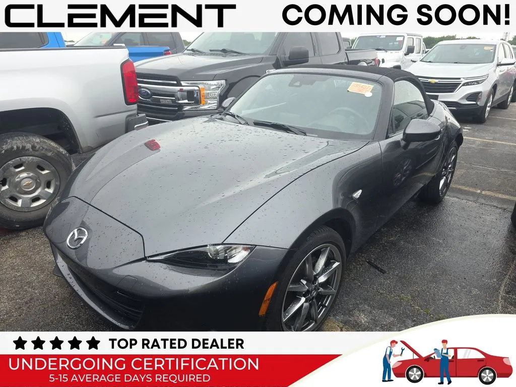 Gray 2022 Mazda MX-5 Miata Grand Touring for sale in St. Charles, MO