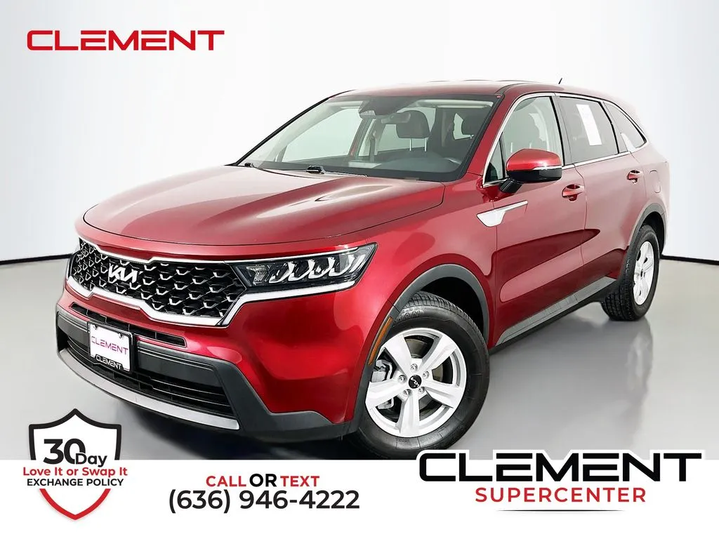 Red 2022 Kia Sorento LX for sale in St. Charles, MO