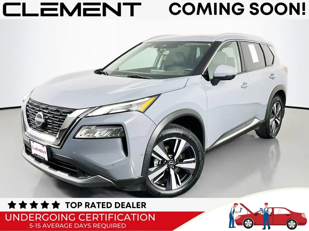 Gray 2023 Nissan Rogue SL for sale in St. Charles, MO