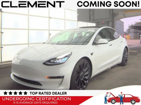 White 2021 Tesla Model 3 Performance for sale in St. Charles, MO