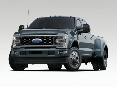 Silver 2024 Ford F-450SD Platinum for sale in St. Charles, MO