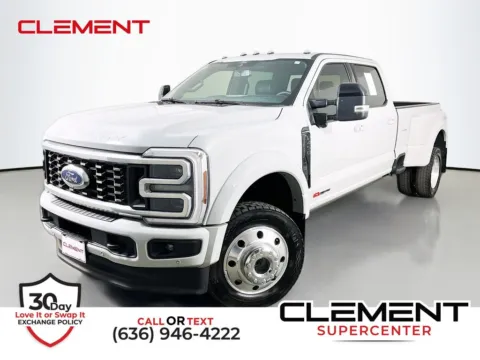 Gray 2025 Ford F-450SD Platinum for sale in St. Charles, MO