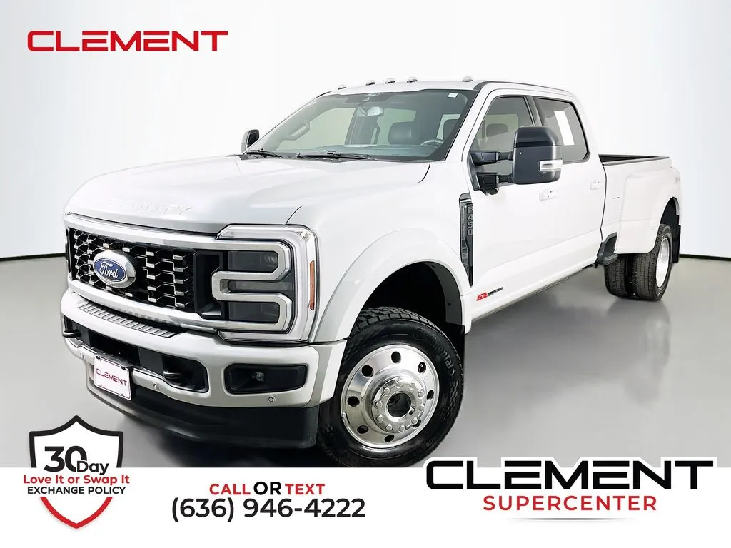 Gray 2025 Ford F-450SD Platinum for sale in St. Charles, MO