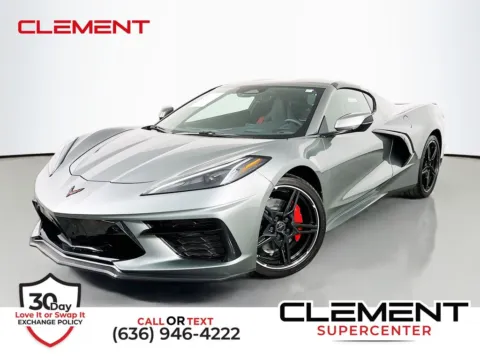 Gray 2024 Chevrolet Corvette Stingray for sale in St. Charles, MO