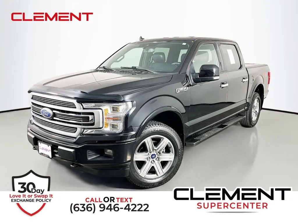 Black 2019 Ford F-150 Lariat for sale in St. Charles, MO