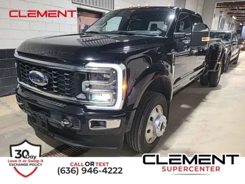 Black 2023 Ford F-450SD Platinum for sale in St. Charles, MO