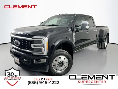 Black 2023 Ford F-450SD Platinum for sale in St. Charles, MO