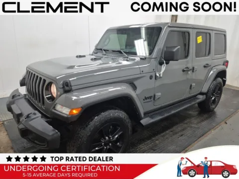 Gray 2021 Jeep Wrangler Unlimited Sahara Altitude for sale in St. Charles, MO