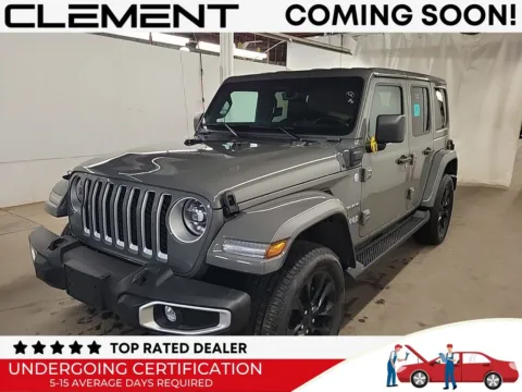 Gray 2021 Jeep Wrangler Unlimited Sahara 4xe for sale in St. Charles, MO