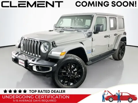Gray 2021 Jeep Wrangler Unlimited Sahara 4xe for sale in St. Charles, MO