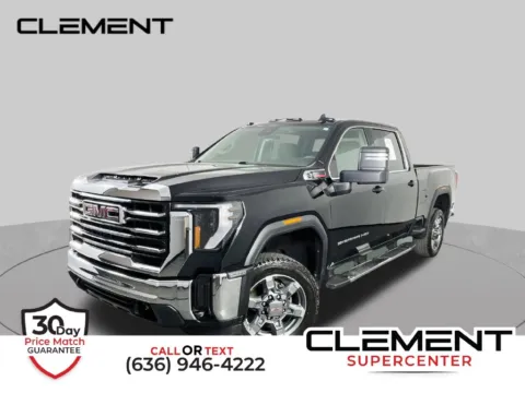 Black 2025 GMC Sierra 2500 HD SLE for sale in St. Charles, MO