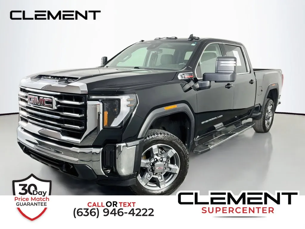 Black 2025 GMC Sierra 2500 HD SLE for sale in St. Charles, MO