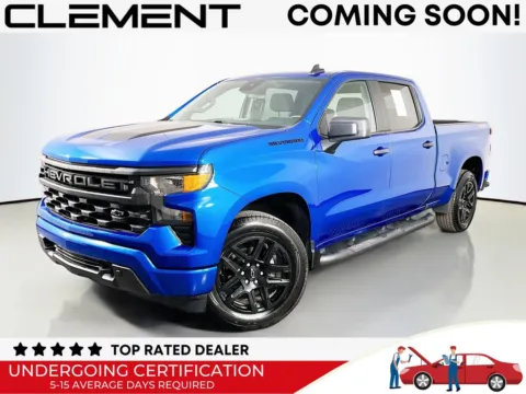 Blue 2024 Chevrolet Silverado 1500 Custom for sale in St. Charles, MO