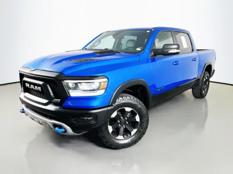 Blue 2020 Ram 1500 Rebel for sale in St. Charles, MO