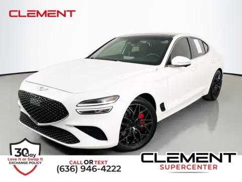 White 2023 Genesis G70 3.3T for sale in St. Charles, MO