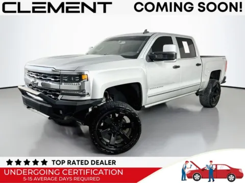 Silver 2017 Chevrolet Silverado 1500 LTZ for sale in St. Charles, MO