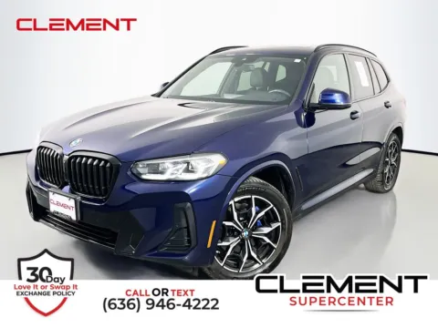 Blue 2023 BMW X3 xDrive30i for sale in St. Charles, MO
