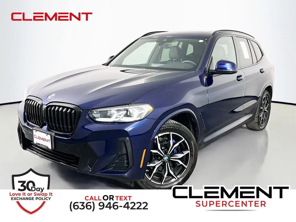 Blue 2023 BMW X3 xDrive30i for sale in St. Charles, MO