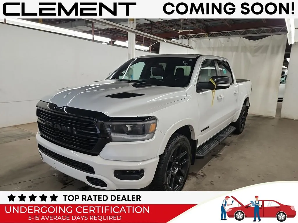 White 2022 Ram 1500 Laramie for sale in St. Charles, MO