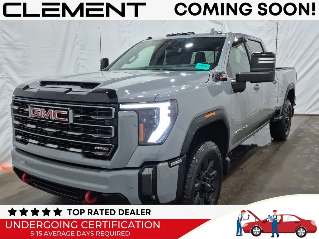 Gray 2024 GMC Sierra 2500HD AT4 for sale in St. Charles, MO