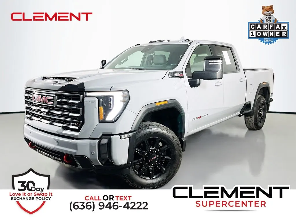 Gray 2024 GMC Sierra 2500 HD AT4 for sale in St. Charles, MO