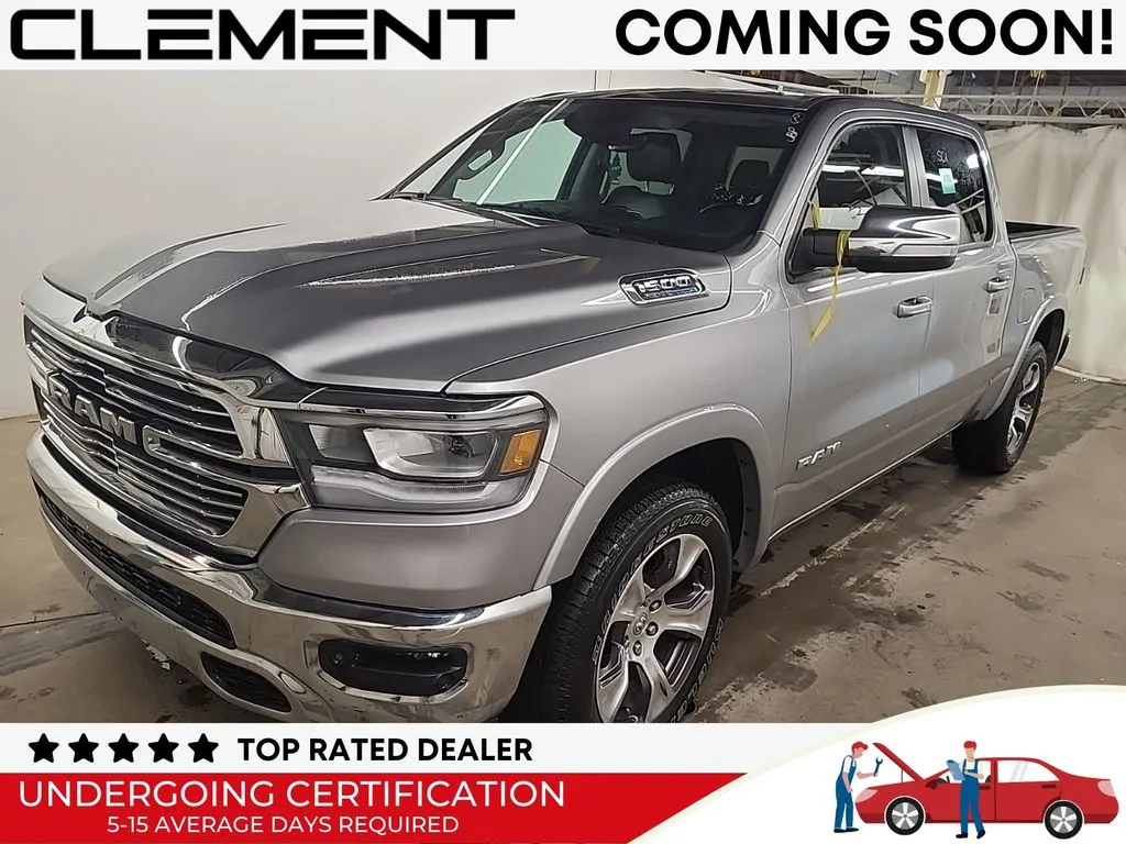 Silver 2022 Ram 1500 Laramie for sale in St. Charles, MO