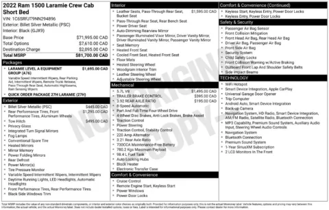 Photos of 2022 Ram 1500 Laramie for sale in St. Charles, MO at Clement Supercenter