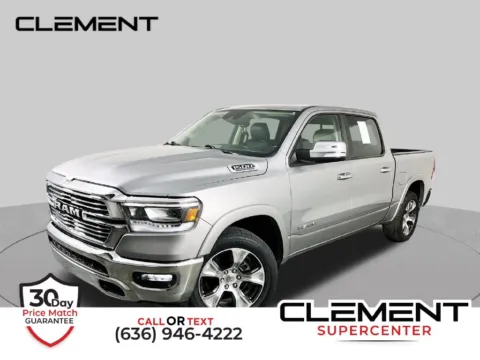 Silver 2022 Ram 1500 Laramie for sale in St. Charles, MO
