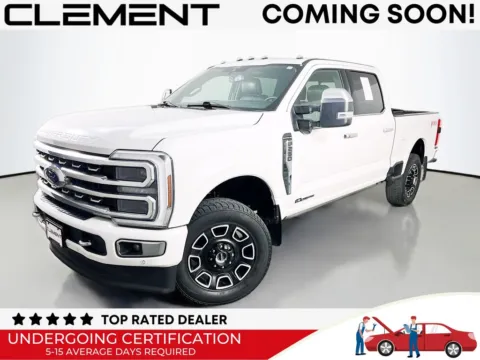 White 2024 Ford F-250SD Platinum for sale in St. Charles, MO