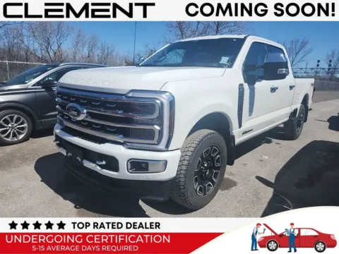 White 2024 Ford F-250SD Platinum for sale in St. Charles, MO