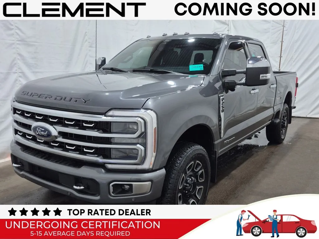 Gray 2024 Ford F-250SD Platinum for sale in St. Charles, MO