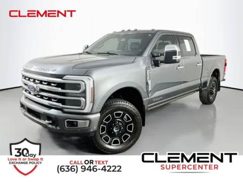 Gray 2024 Ford F-250SD Platinum for sale in St. Charles, MO