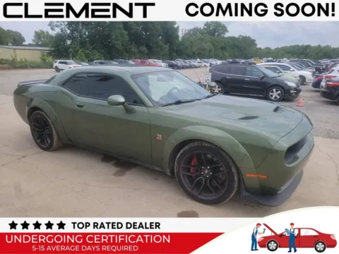 Green 2022 Dodge Challenger R/T Scat Pack Widebody for sale in St. Charles, MO
