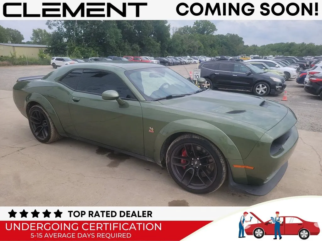 Green 2022 Dodge Challenger R/T Scat Pack Widebody for sale in St. Charles, MO
