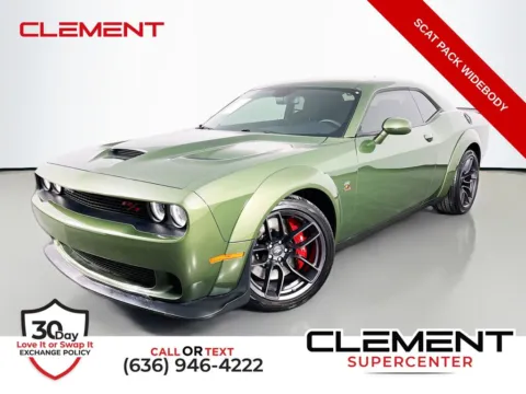 Green 2022 Dodge Challenger R/T Scat Pack Widebody for sale in St. Charles, MO