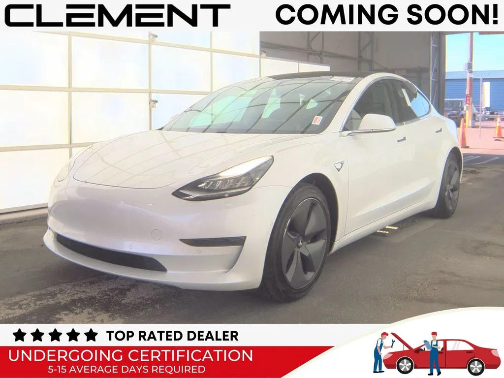 White 2020 Tesla Model 3 Standard for sale in St. Charles, MO