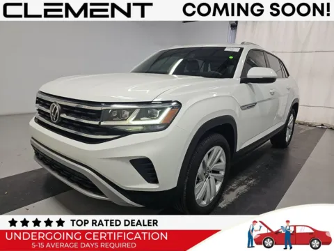 White 2023 Volkswagen Atlas Cross Sport 3.6L V6 SE w/Technology for sale in St. Charles, MO
